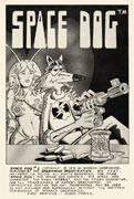 Space Dog Inside Front Cover